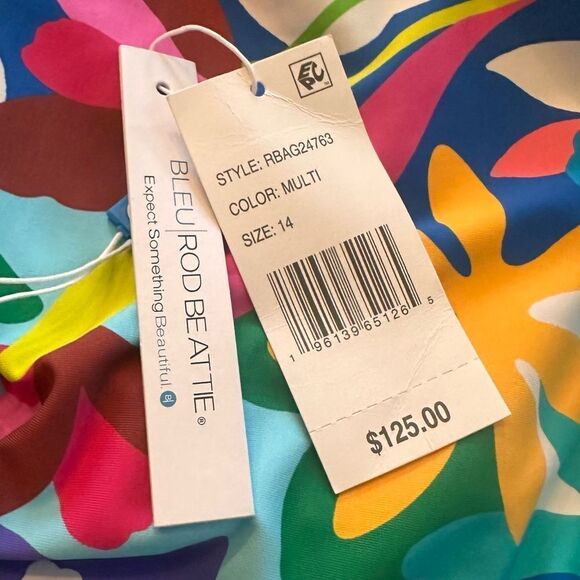 Bleu Rod Beattie Away We Go Ruffle Sleeve Mio One Piece Swimsuit - Picture 3 of 6